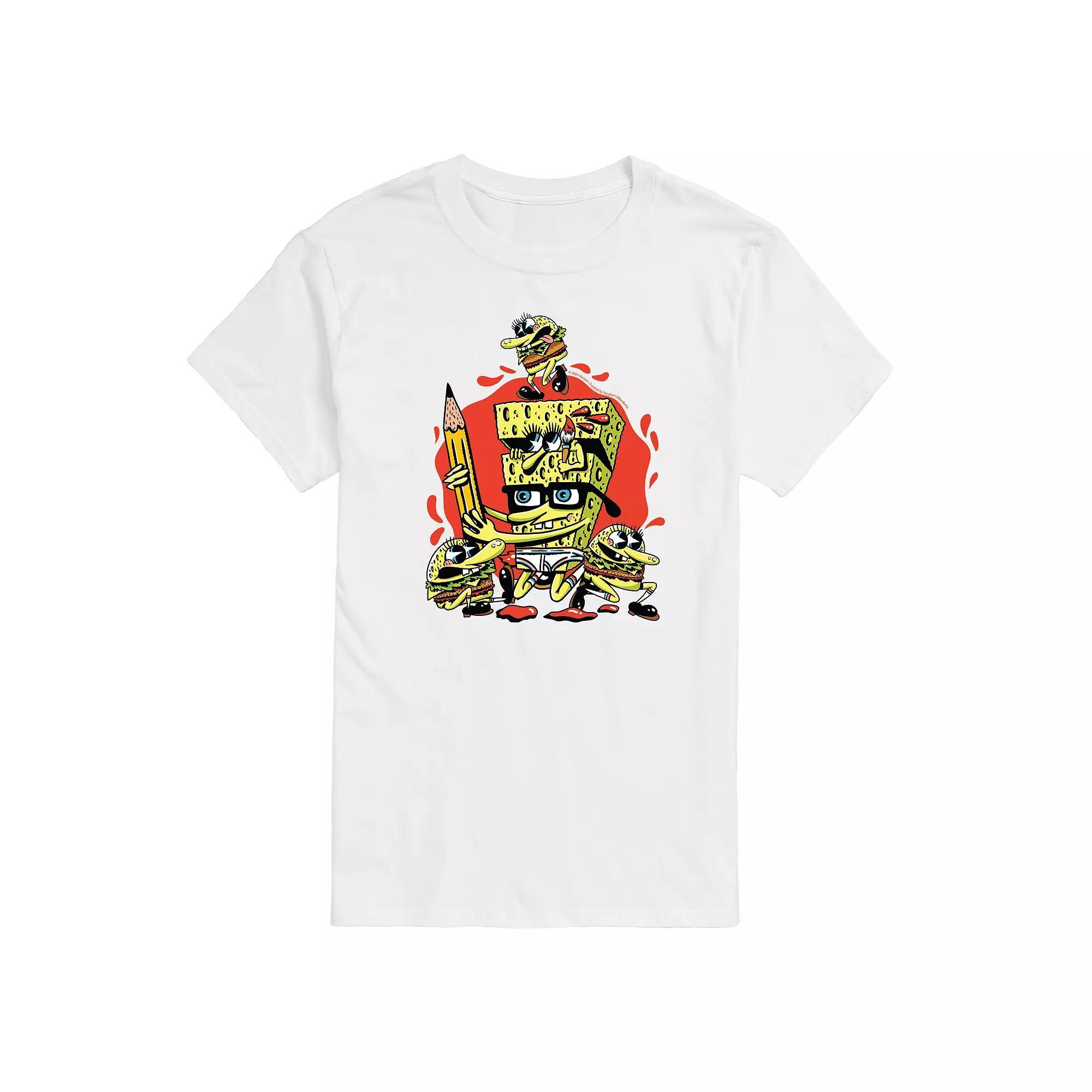 Men's SpongeBob SquarePants Graphic Tee,  Product Image