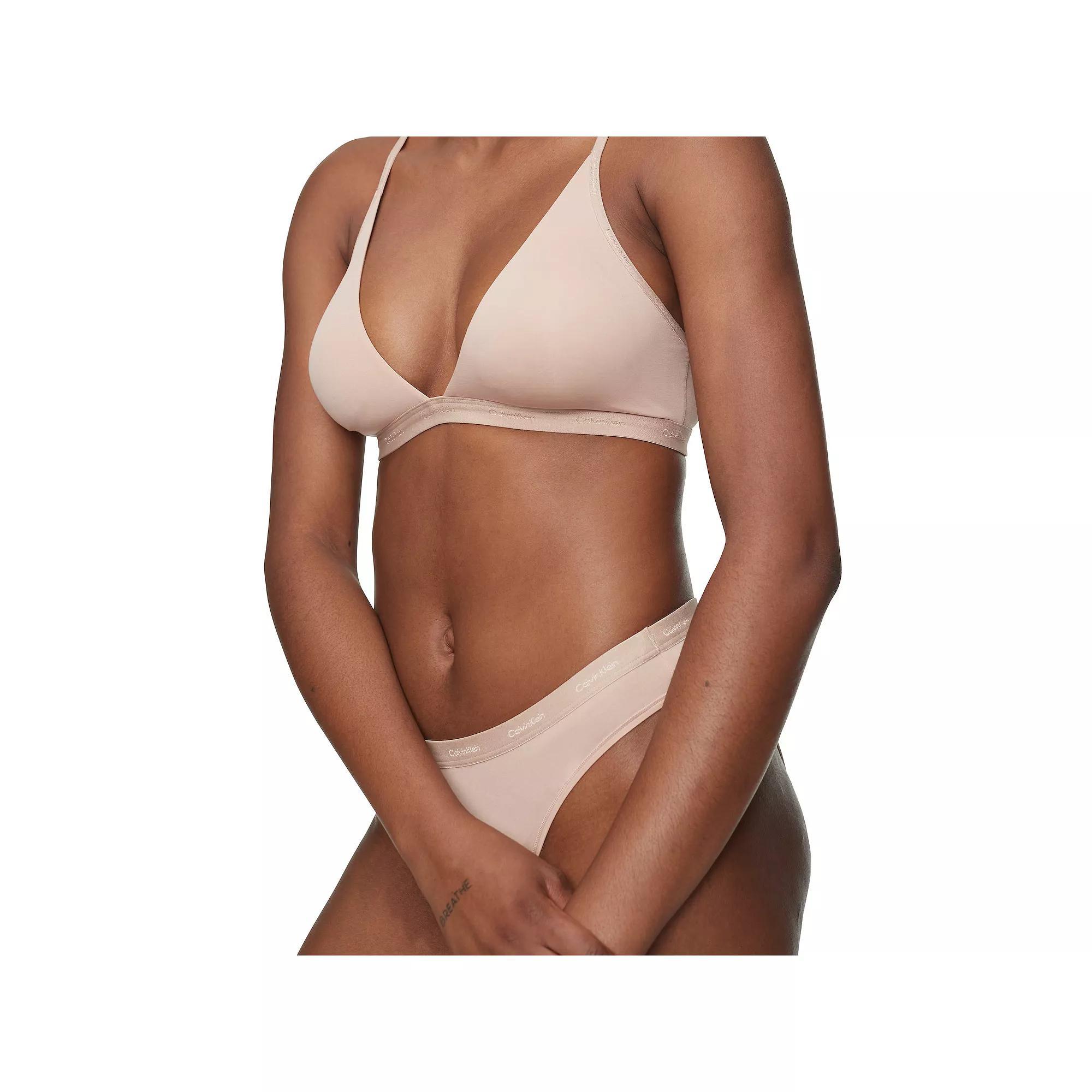 Women's Calvin Klein Form to Body Lightly Lined Bralette QF6758,  Product Image