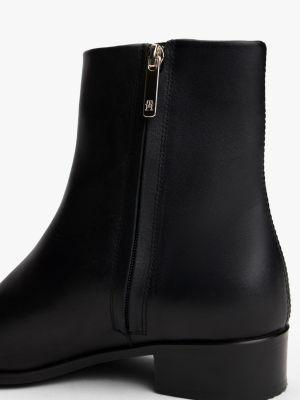 Leather Zip Ankle Boot Product Image