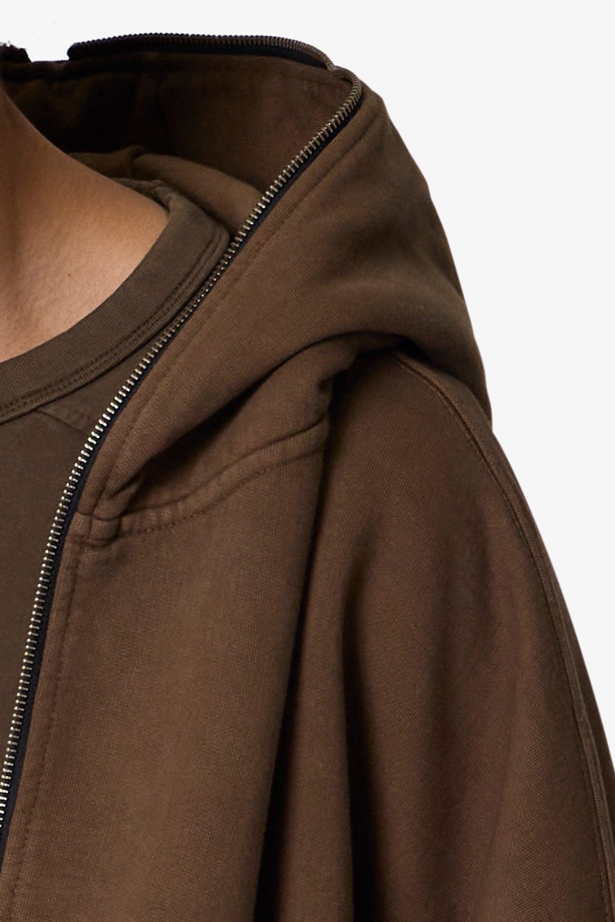 Full Zip Hoodie - Olive Product Image