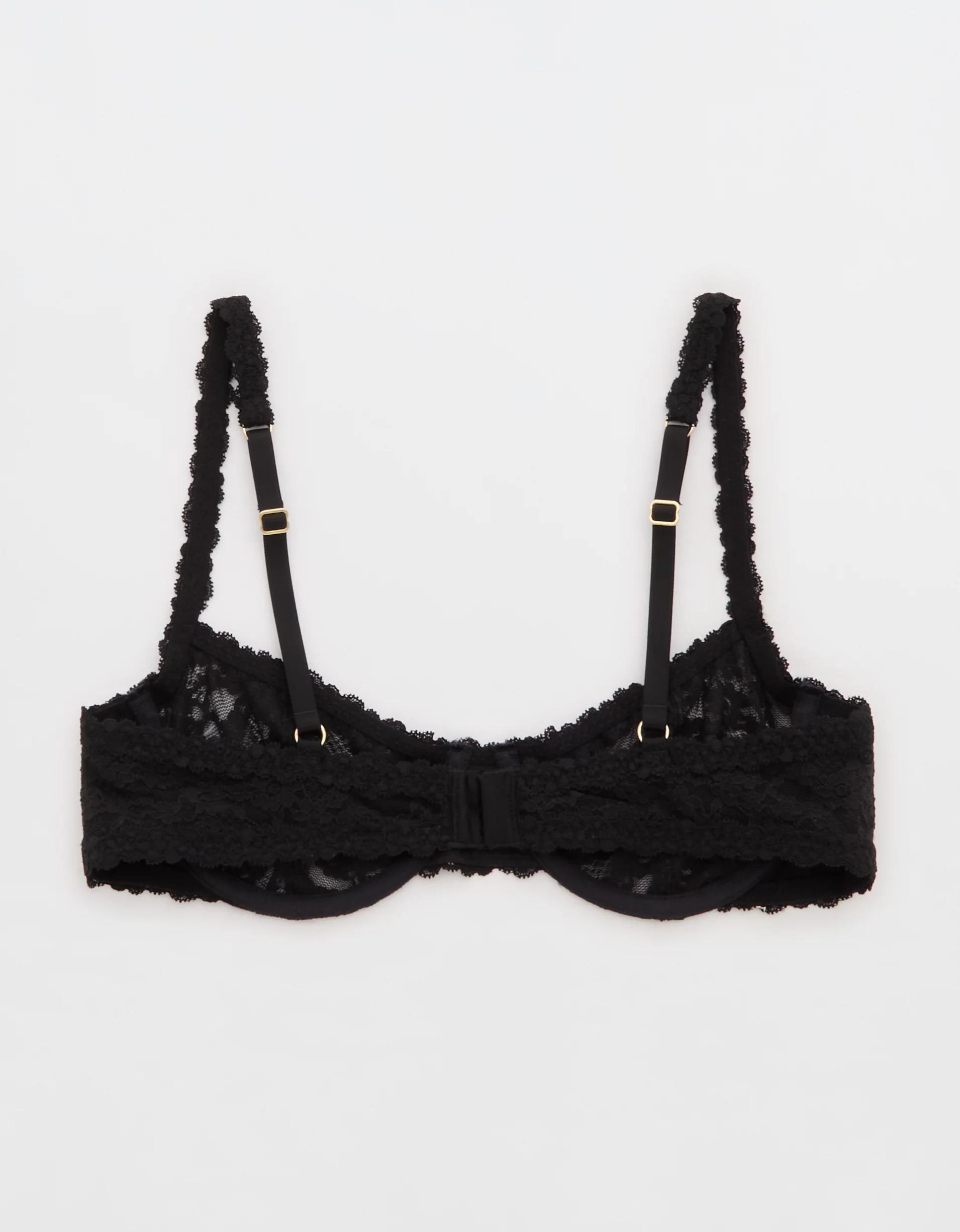 Show Off Vintage Lace Unlined Balconette Bra Product Image