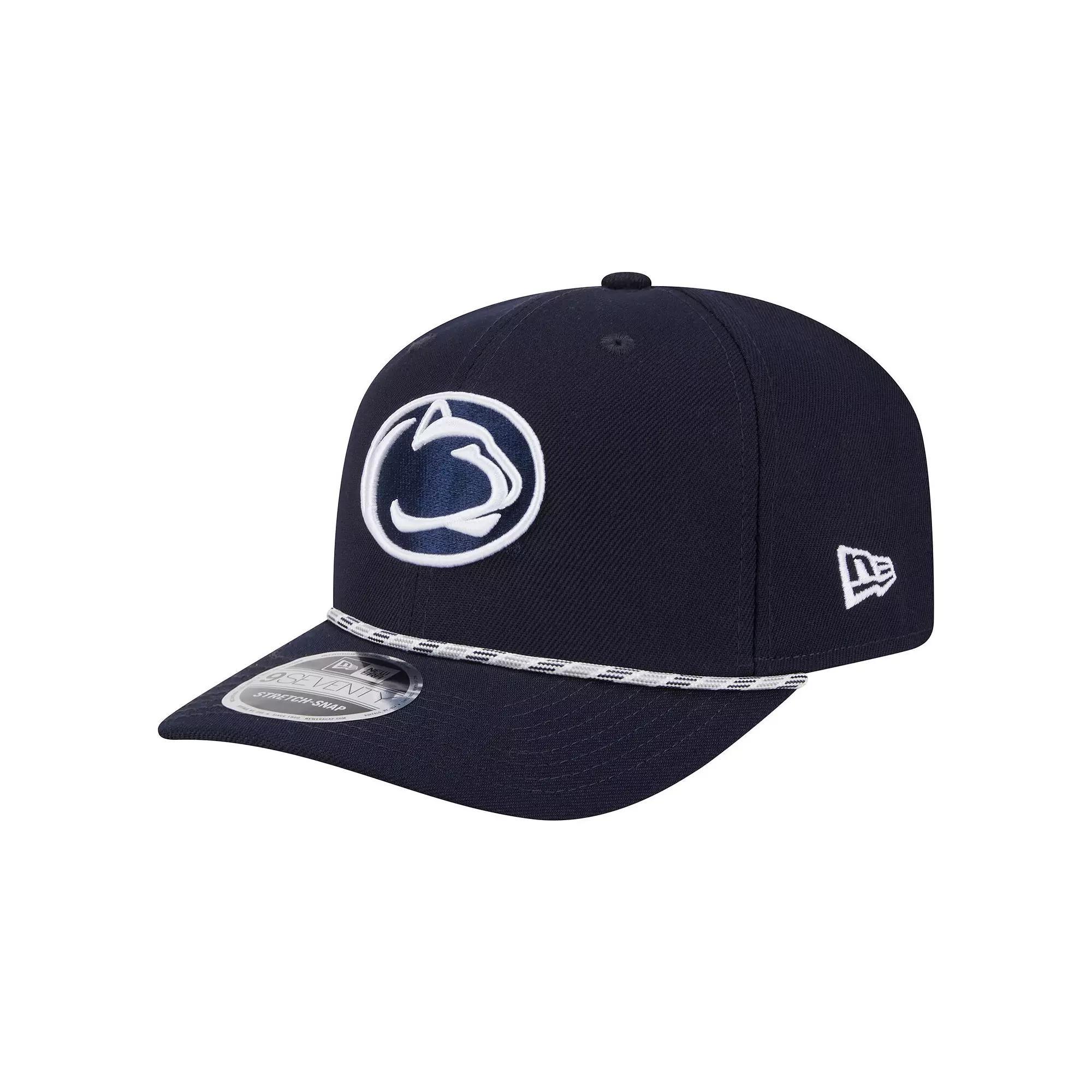 Men's New Era Navy Penn State Nittany Lions Game Day Multi-Rope 9SEVENTY Stretch-Snap Hat, Blue Product Image