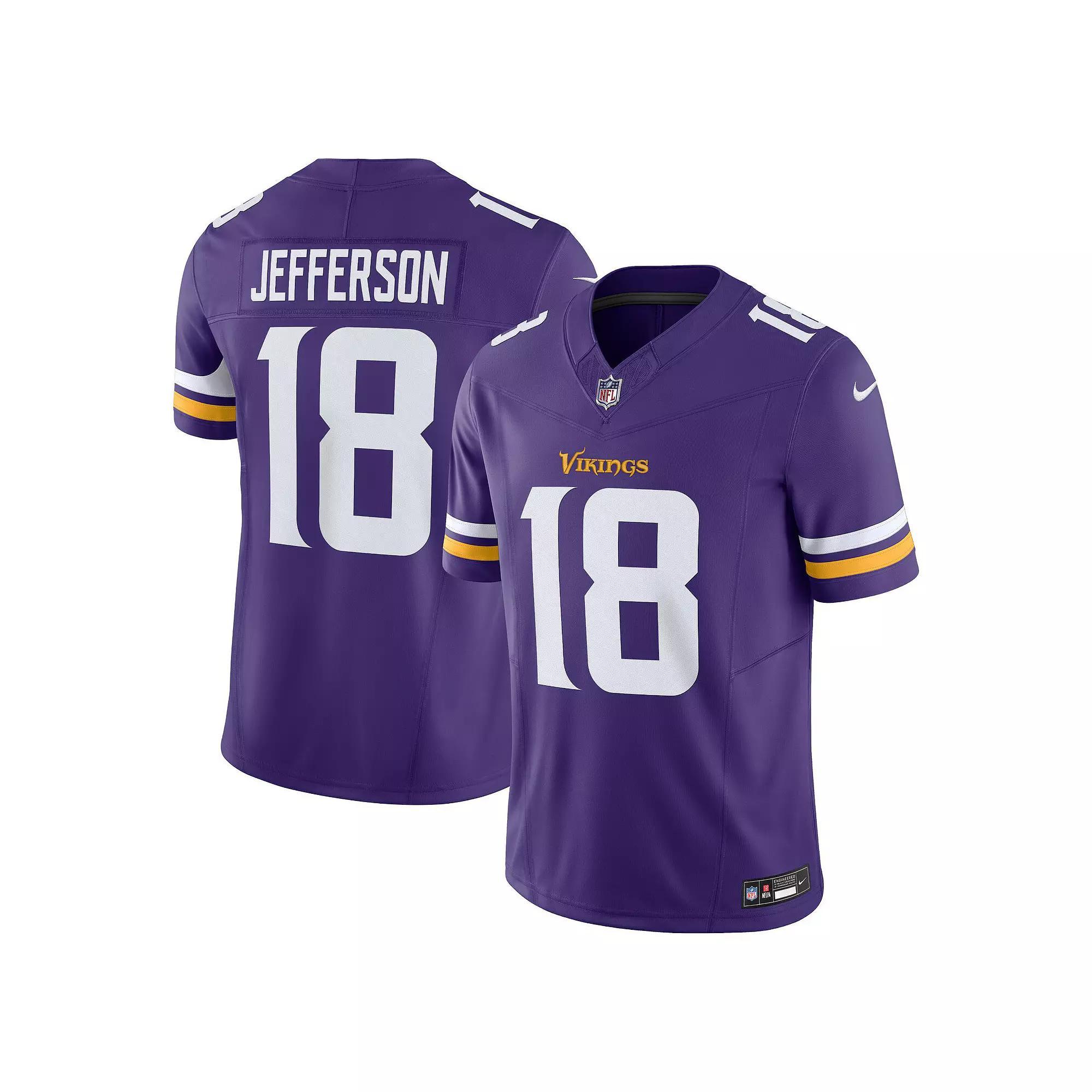 Justin Jefferson Minnesota Vikings Nike Mens Dri-FIT NFL Limited Football Jersey | 31NMMVLH9MF-015 Product Image