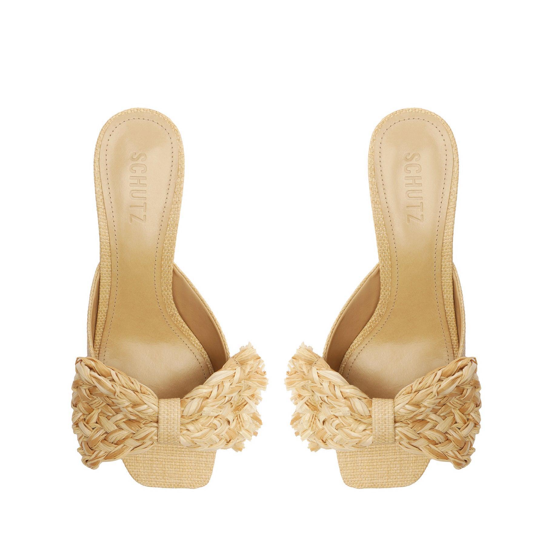 Lienne Straw Sandal Female Product Image