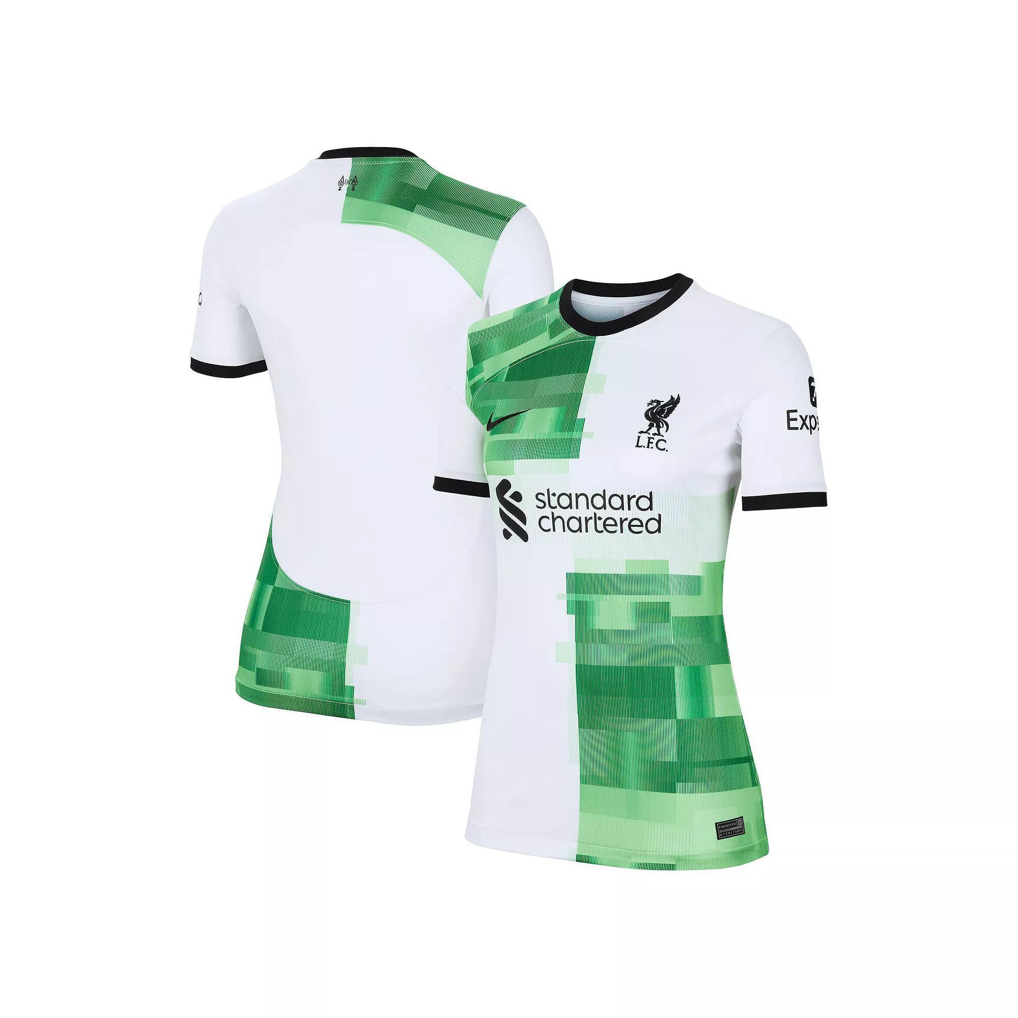 Women's Nike  White Liverpool 2023/24 Away Replica Jersey, Size: Small, Lvp White Product Image