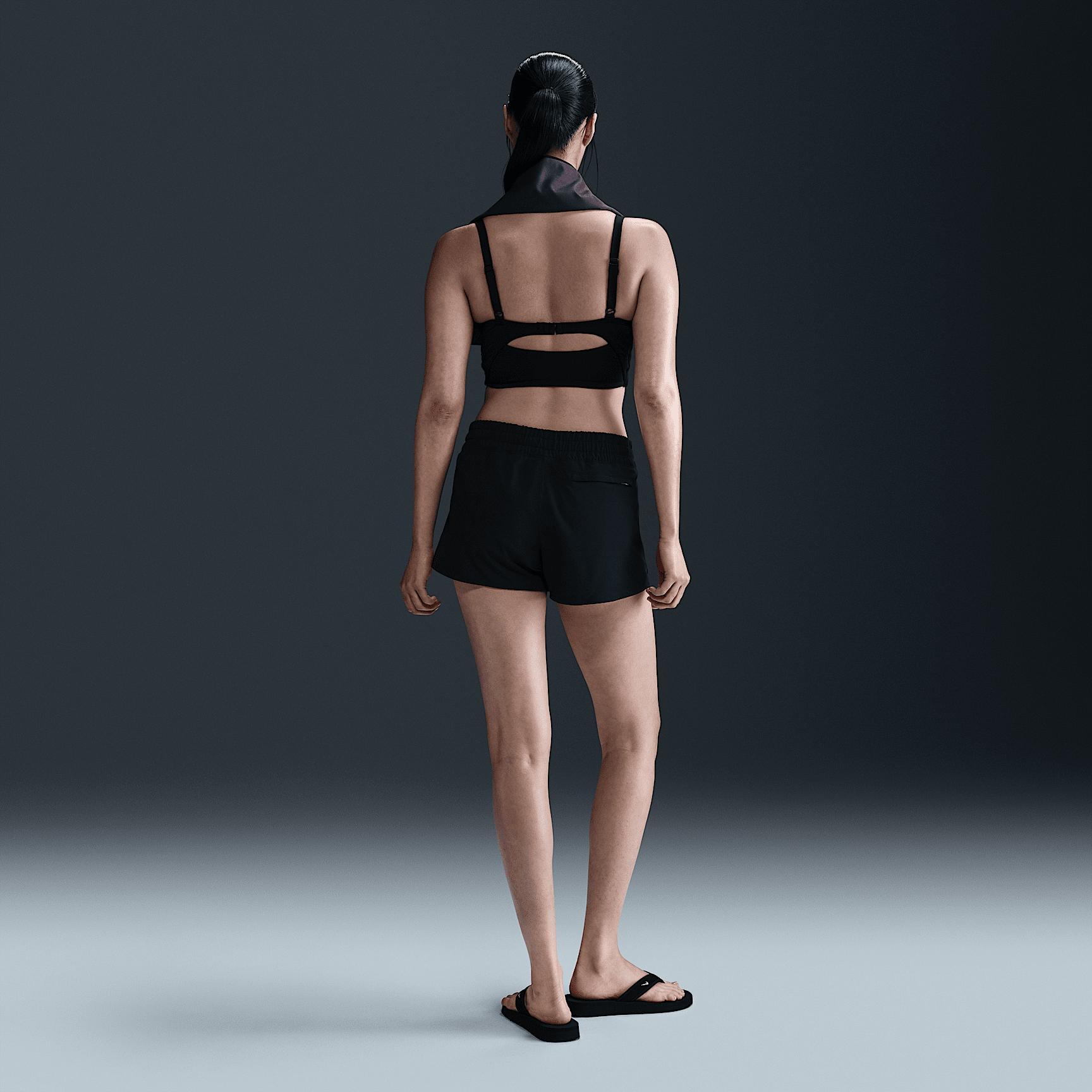 Nike Womens Swim Cover-Up Shorts | NESSF320-001 Product Image