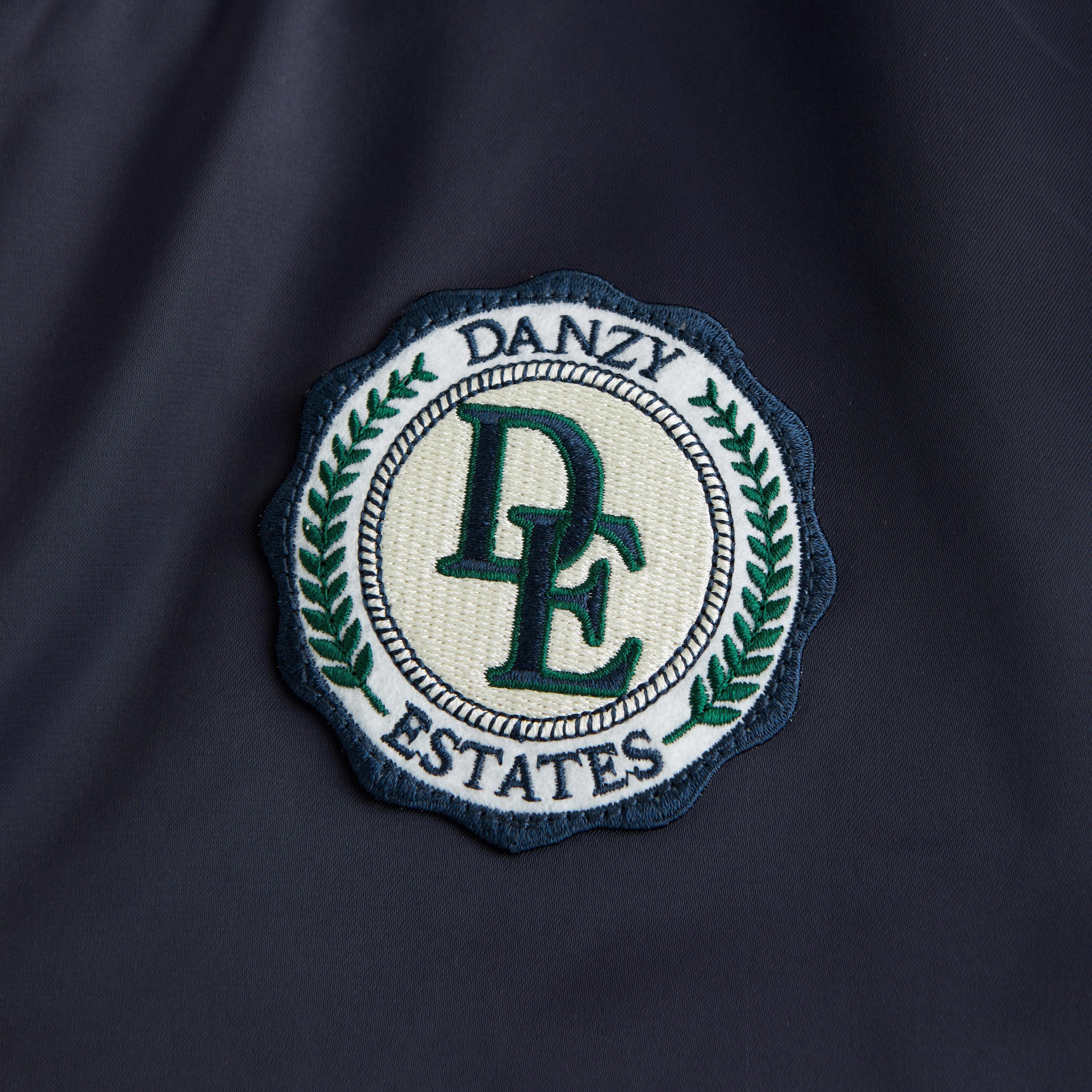 Vol. 28 Danzy Cropped Satin Varsity Bomber Product Image