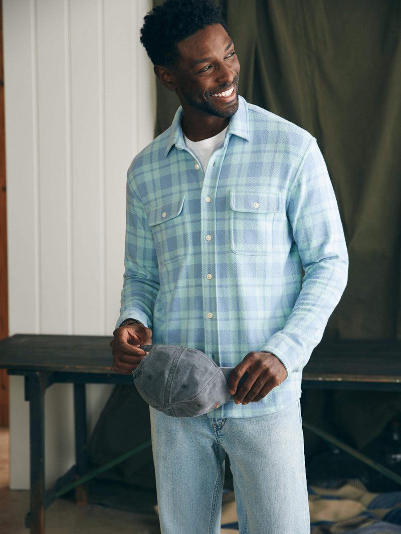 Legend™ Sweater Shirt (Tall) - Clearwater Coast Plaid Male Product Image