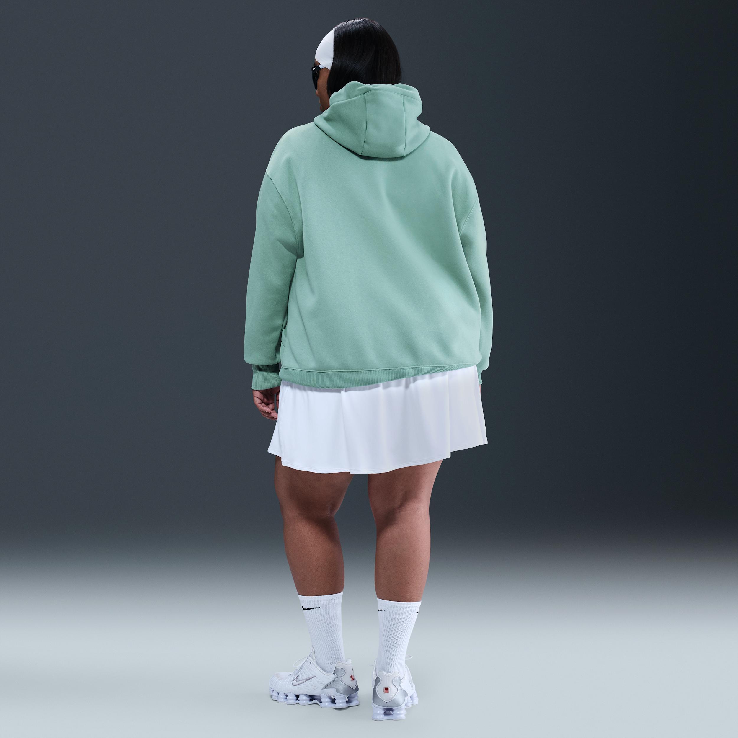 Womens Nike Sportswear Phoenix Fleece Oversized Pullover Hoodie (Plus Size) | DV4984-017 Product Image