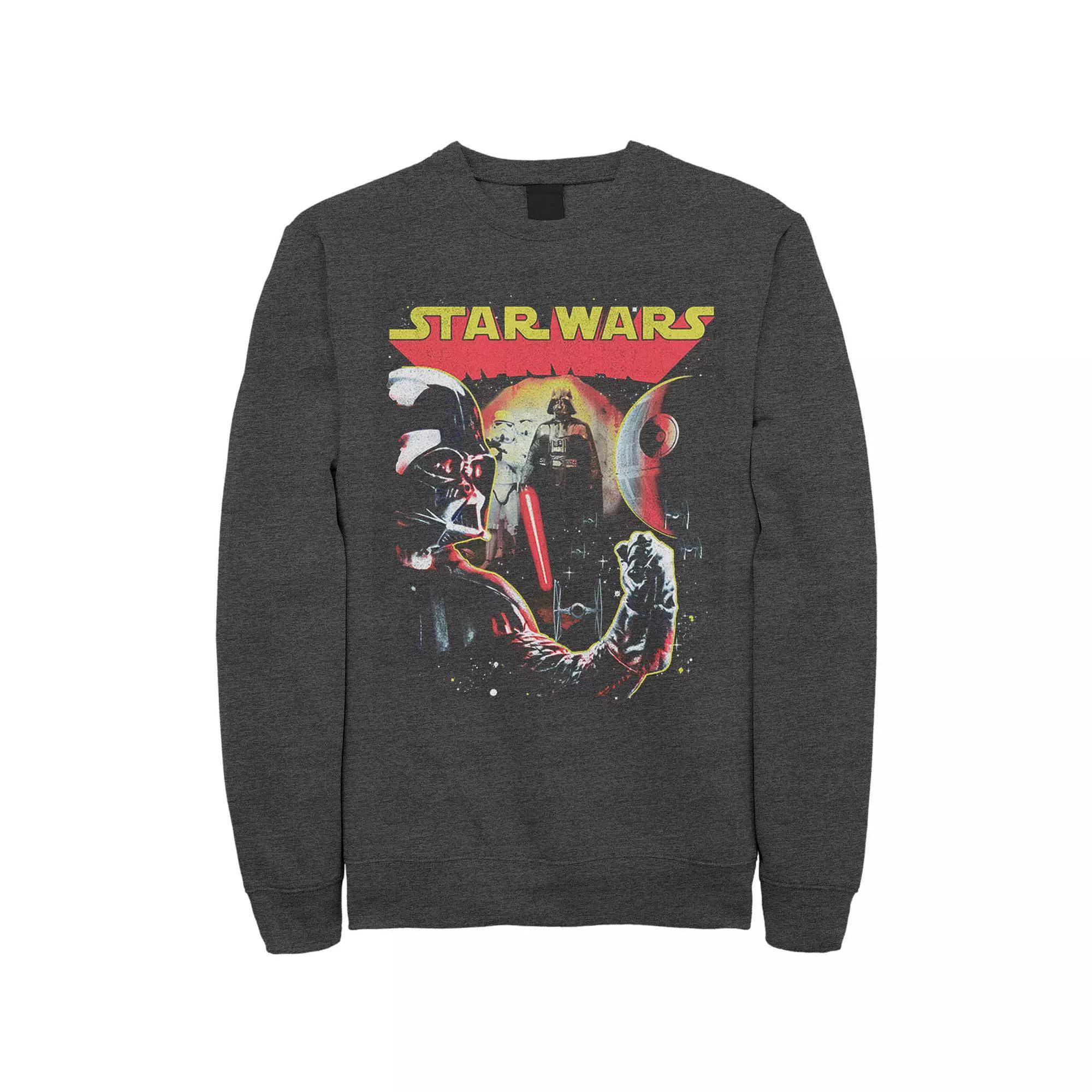 Men's Star Wars Darth Vader Collage Of Views Sweatshirt,  Product Image