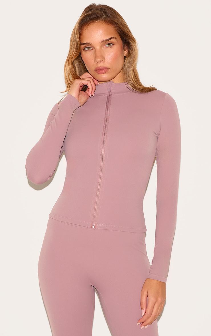 Mauve Sculpt Jacket Product Image