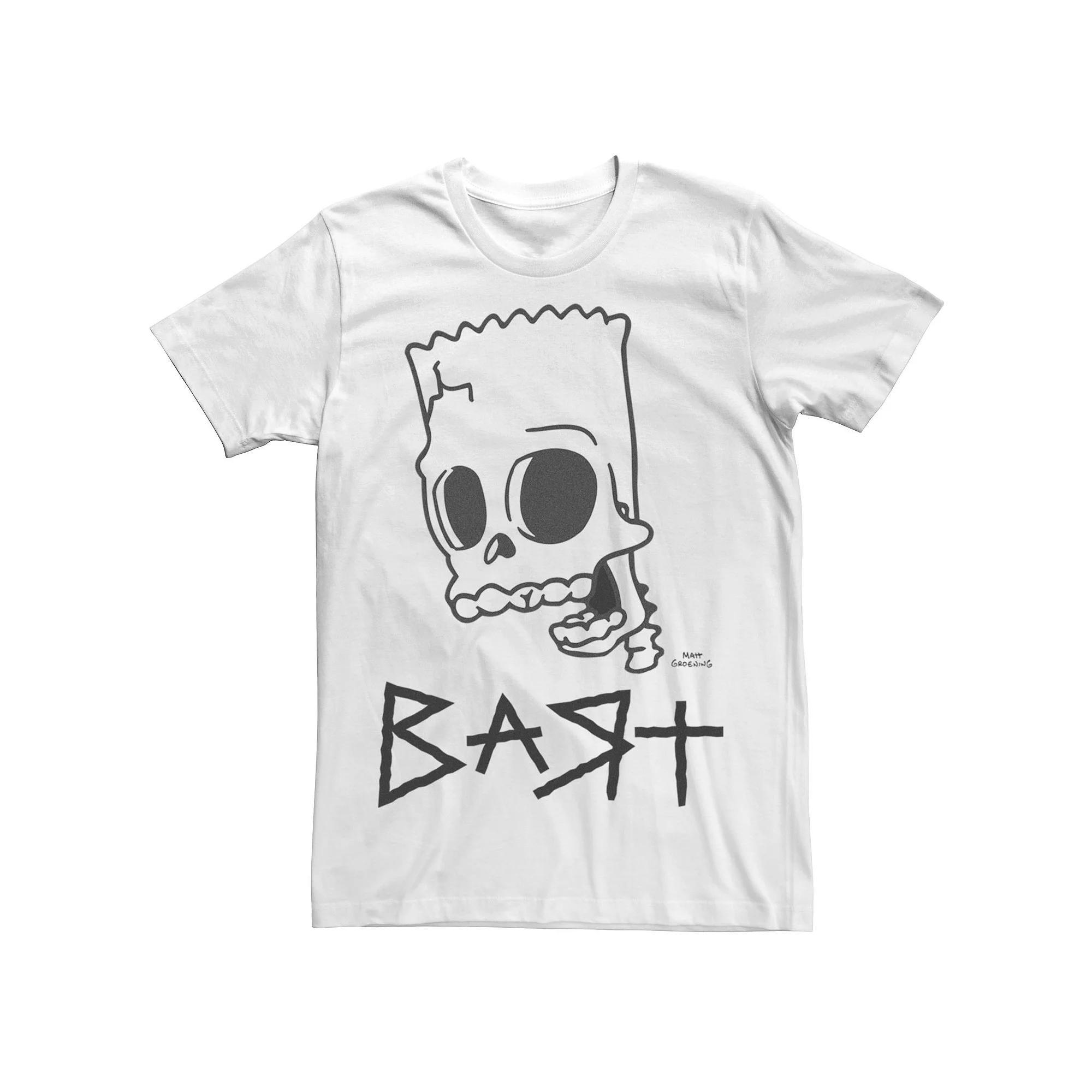 Men's The Simpsons Bart Skeleton Tee,  Product Image
