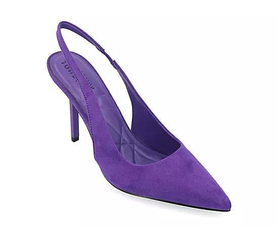 Journee Tru Comfort Foam™ Elenney Women's Slingback Heels, Size: 12, Purple Product Image