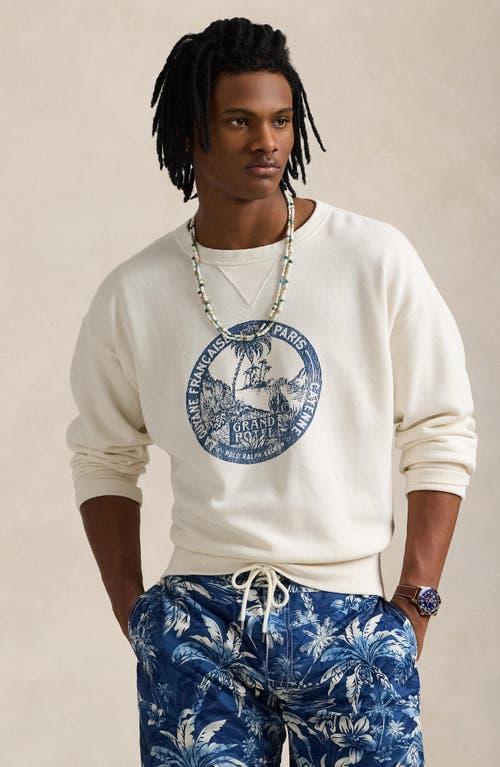 POLO RALPH LAUREN Graphic Sweatshirt In White Product Image