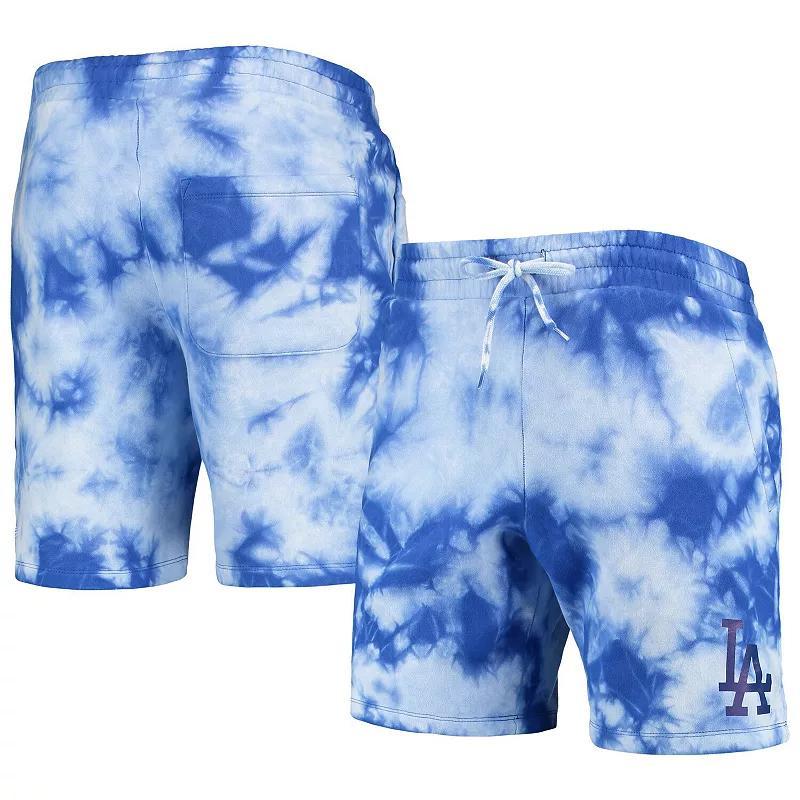 Mens New Era Royal Los Angeles Dodgers Team Dye Shorts Product Image