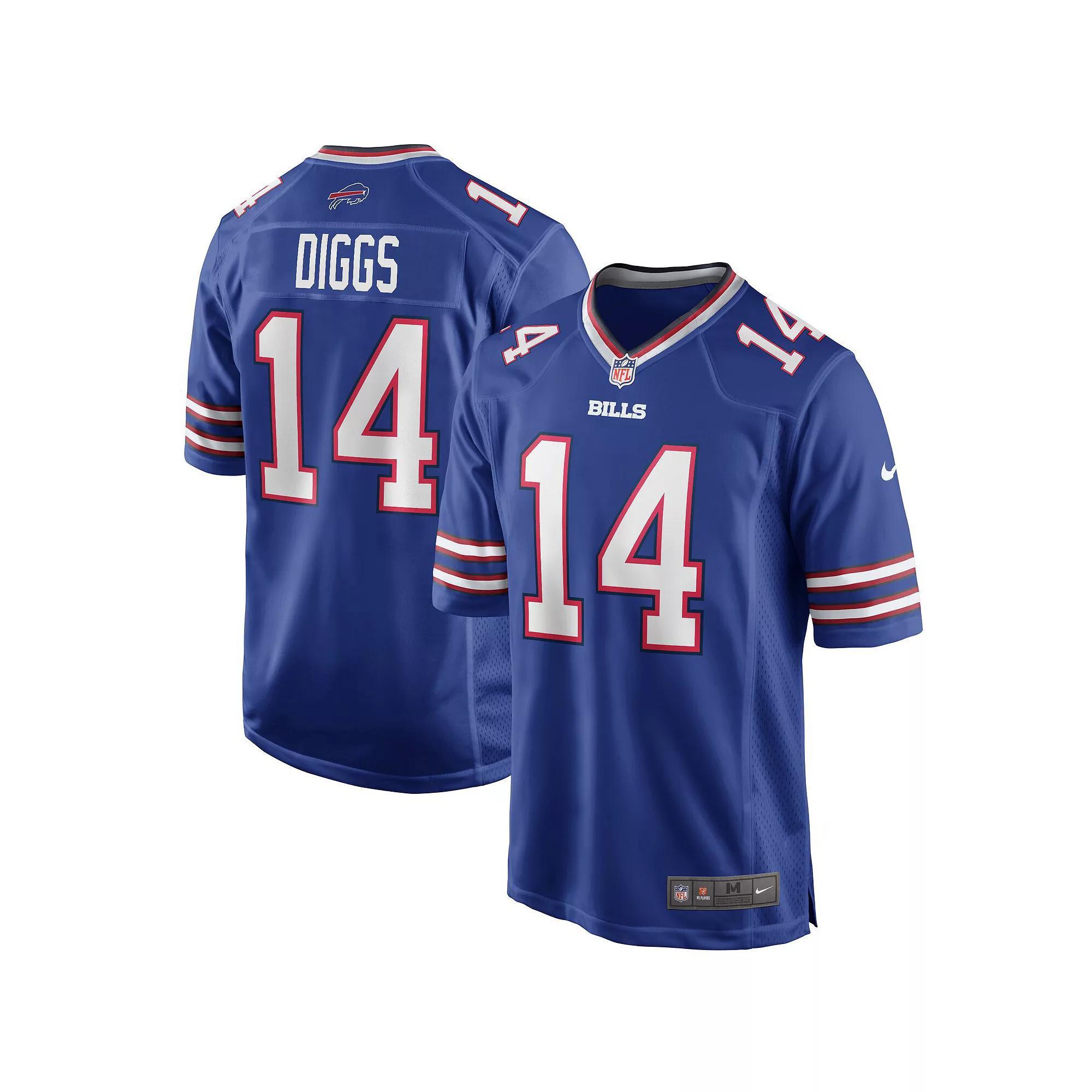 Men's Nike Stefon Diggs Royal Buffalo Bills Game Player Jersey, Size: 3XL, Blue Product Image