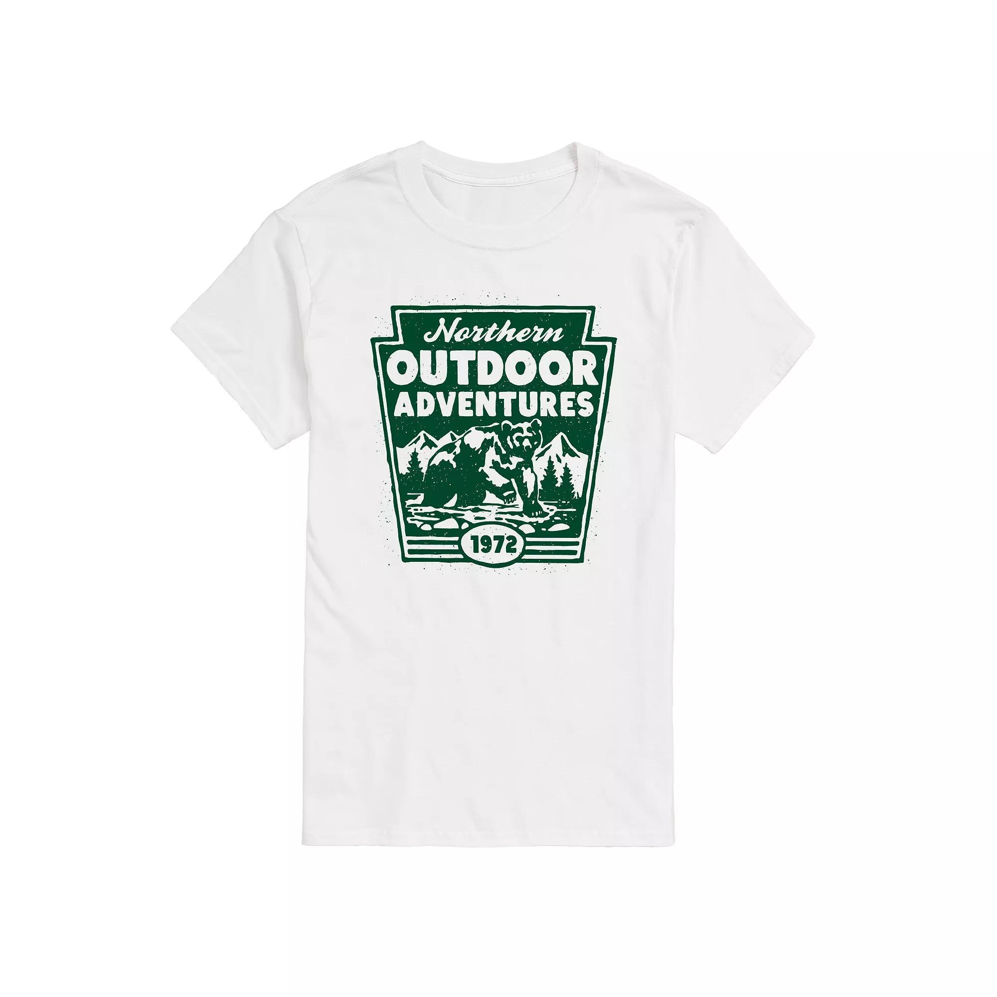 Men's Northern Outdoor Adventures Graphic Tee,  Product Image