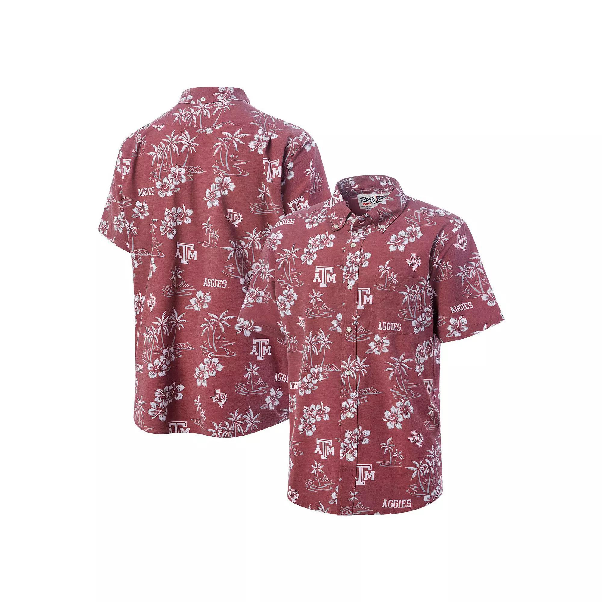Men's Reyn Spooner Maroon Texas A&M Aggies Classic Button-Up Shirt,  Product Image