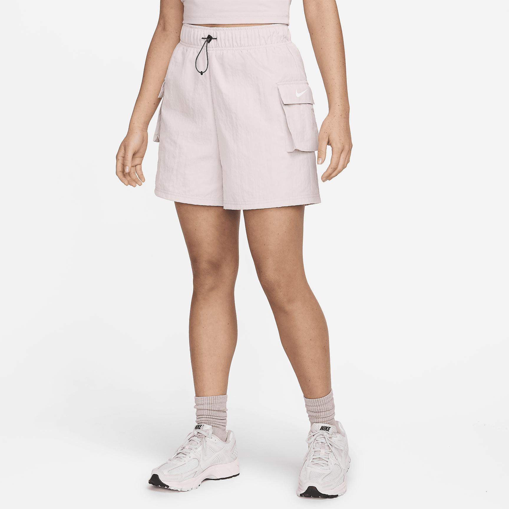 Nike Sportswear Essential Women's Woven High-Rise Shorts Product Image