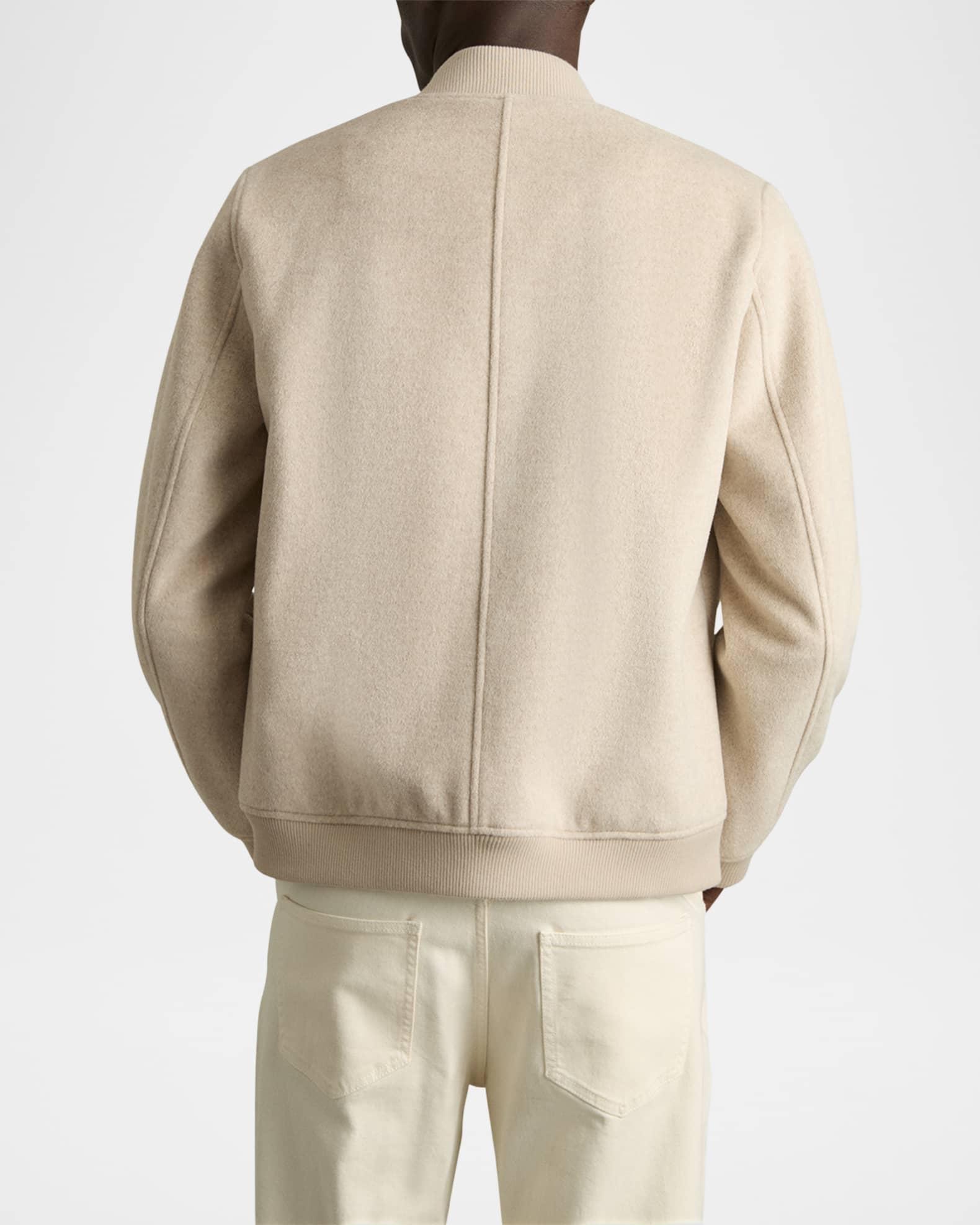 Men's Harlan Brushed Bomber Jacket Product Image