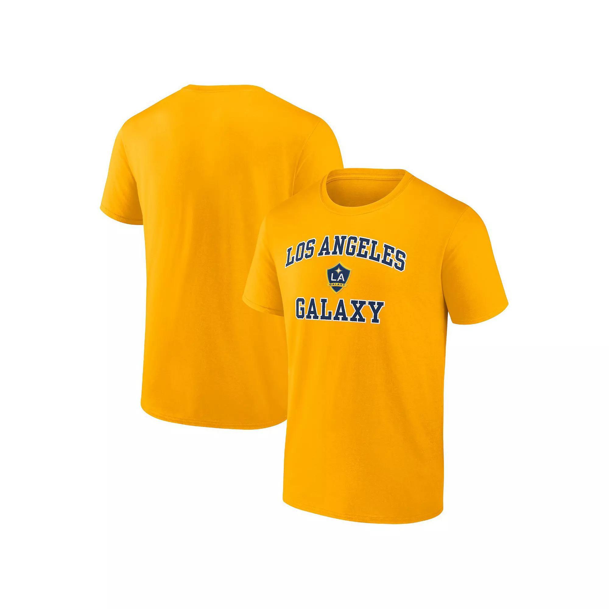 Men's Fanatics Branded Steel LA Galaxy Heart & Soul T-Shirt,  Product Image
