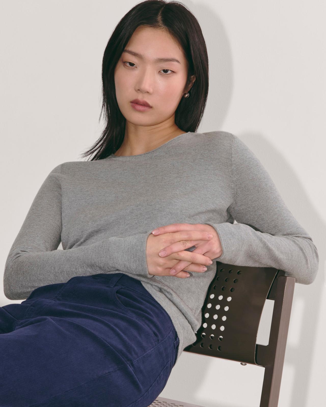 Womens Crew in Cotton Cashmere Sweater by Everlane Product Image