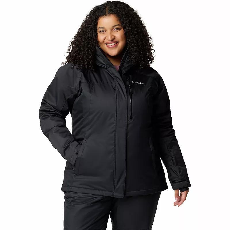 Plus Size Columbia Snowy Summit Insulated Jacket, Women's, Size: 3XL, Cirrus Gray Product Image