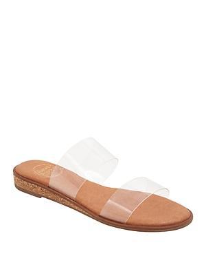 Andre Assous Womens Galia Slip On Strappy Slide Sandals Product Image