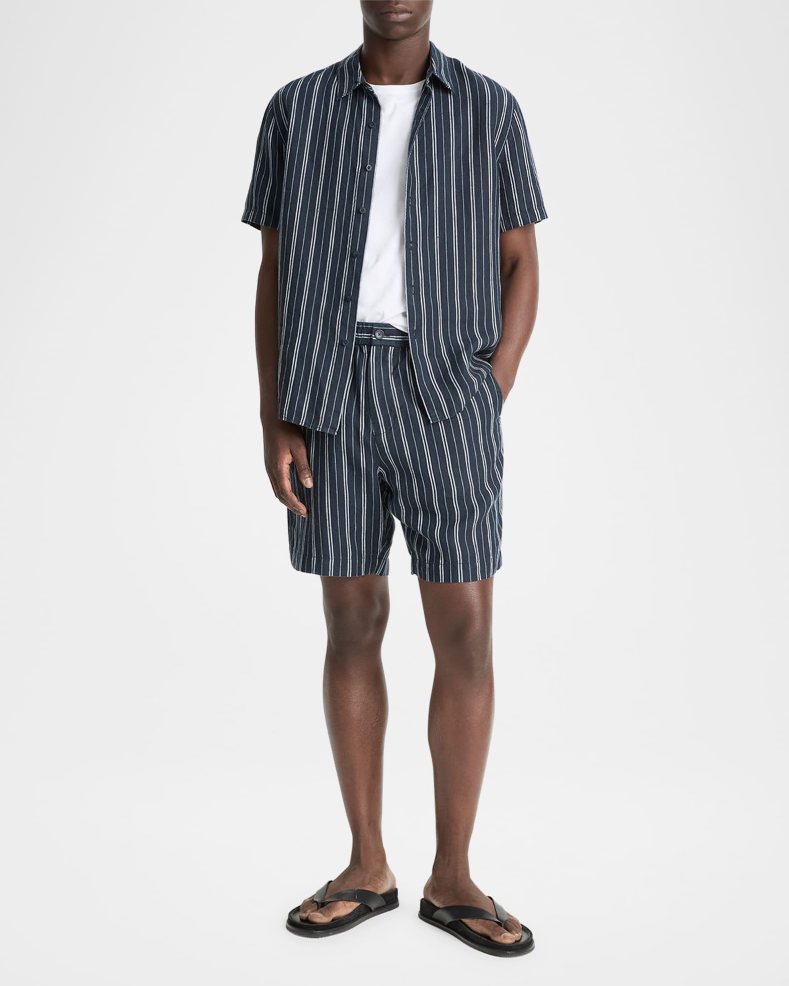 Men's Mesa Stripe Hemp Beach Shorts Product Image