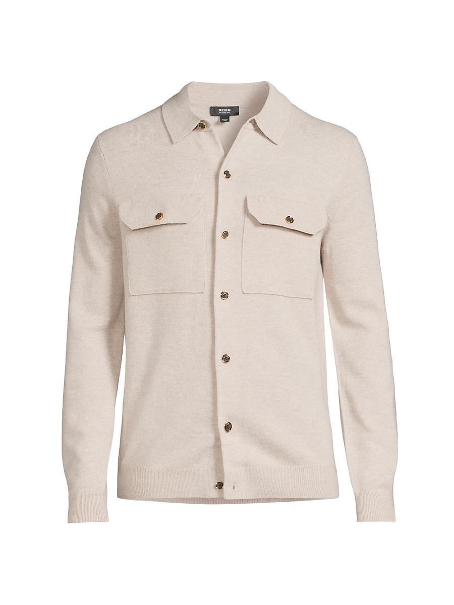 Mens Pisa Shirt-Style Cardigan Product Image