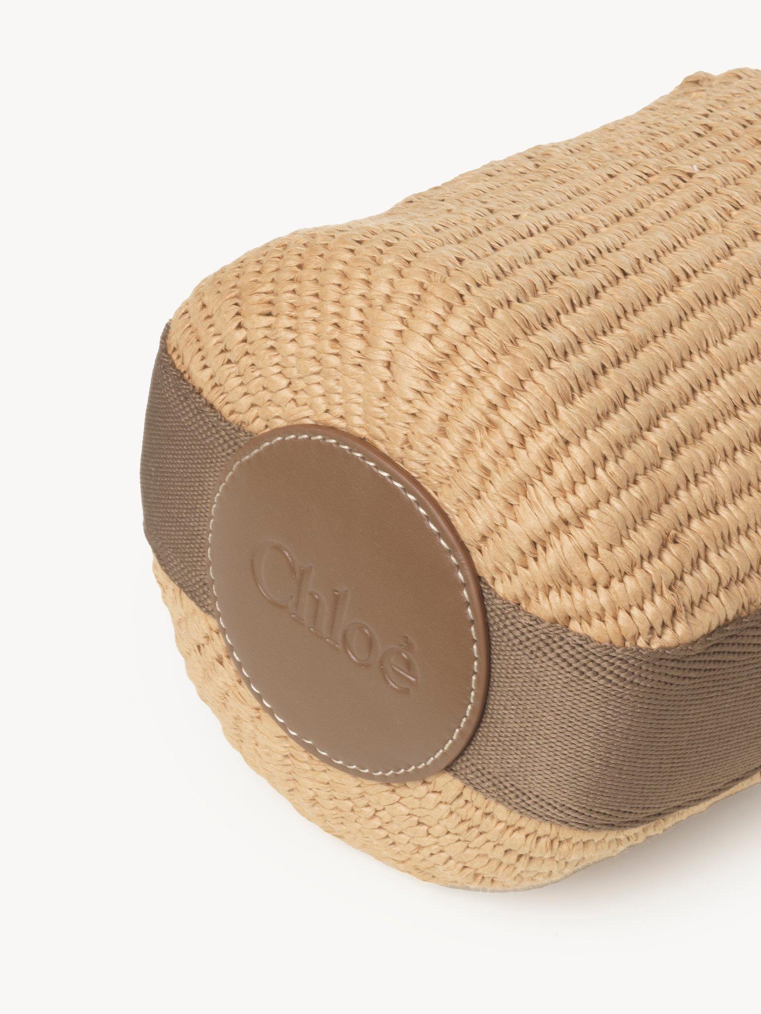 Small Woody basket in natural fibers Product Image