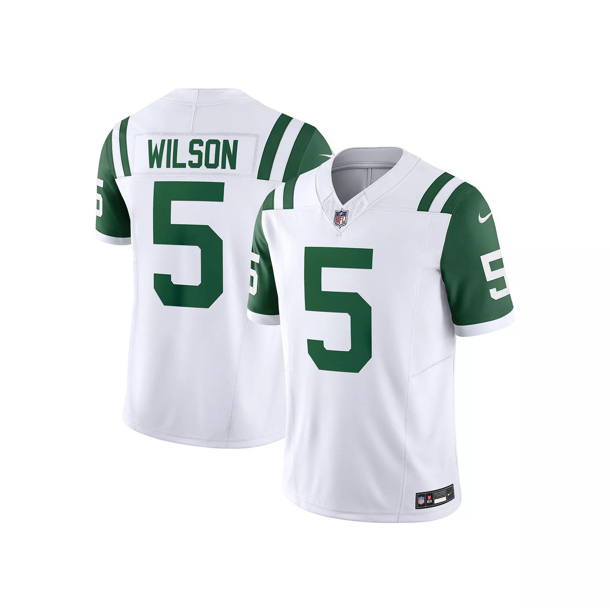 Garrett Wilson New York Jets Nike Mens Dri-FIT NFL Limited Football Jersey | 31NM0AAK72F-E87 Product Image