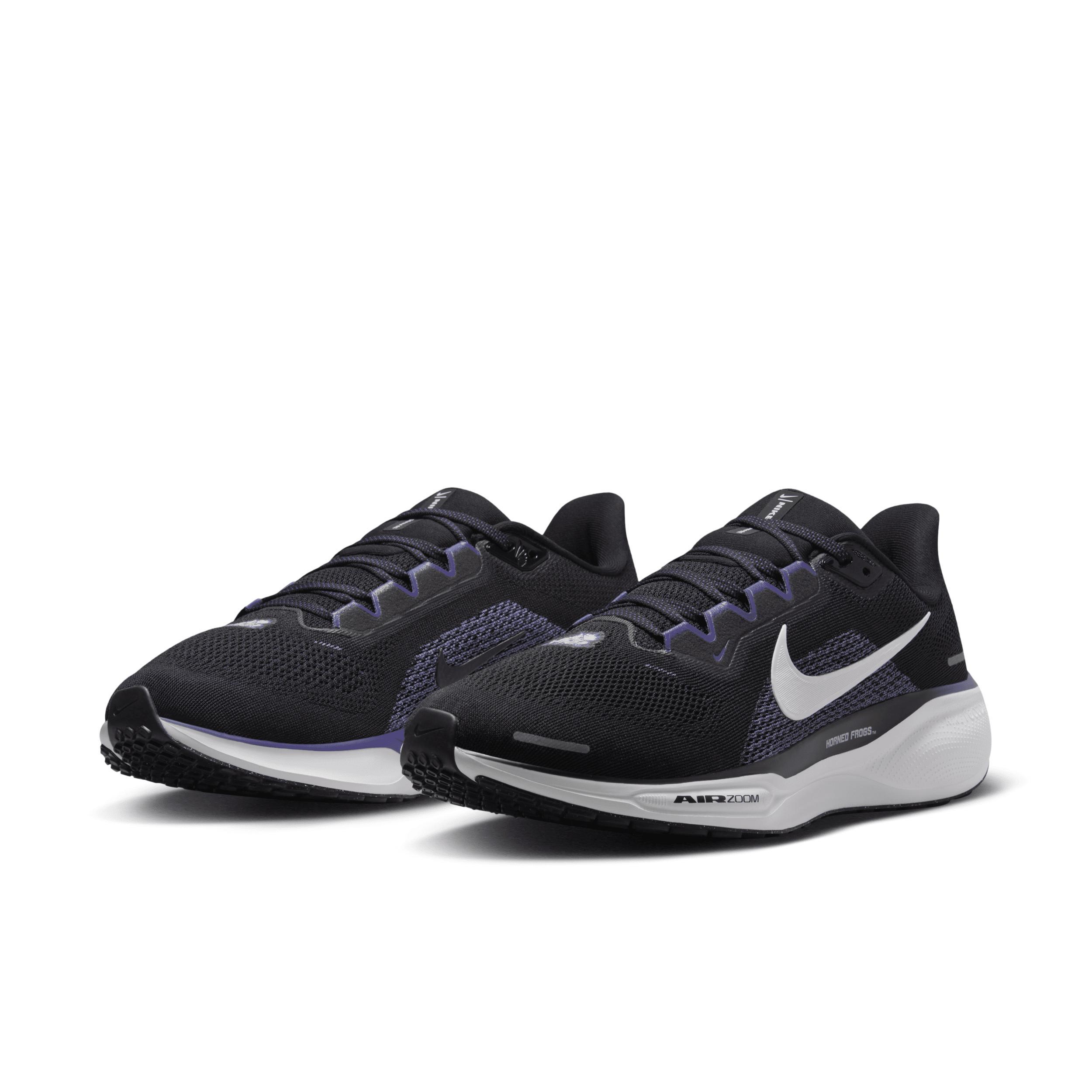 TCU Pegasus 41 Nike Men's College Road Running Shoes Product Image