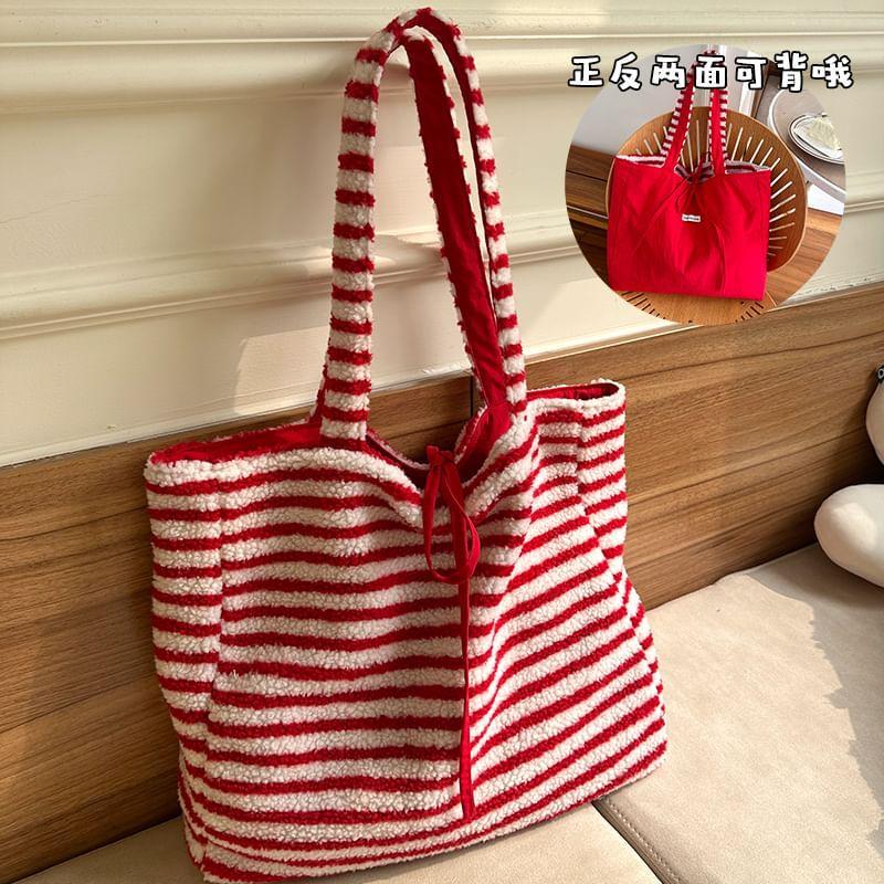 Striped Tote Bag Product Image