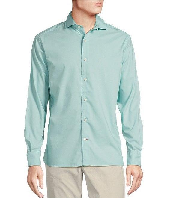 Cremieux Blue Label Brrr°® Solid Oxford Long Sleeve Woven Shirt Product Image