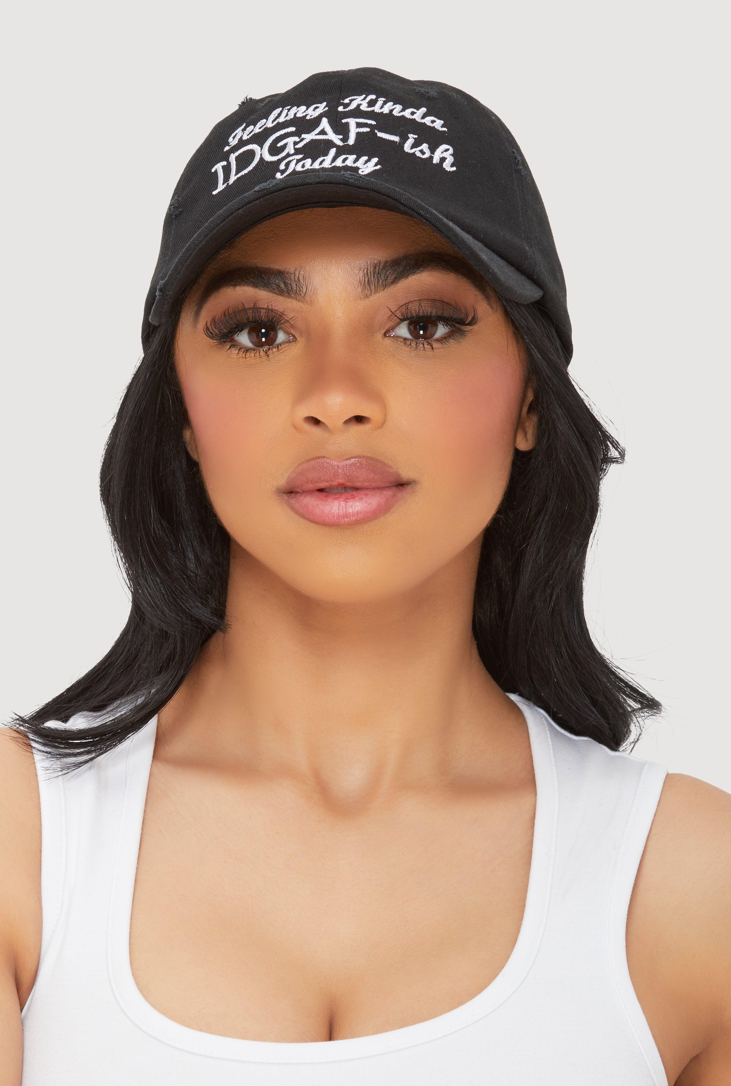 Feeling Kinda Graphic Baseball Cap Female Product Image