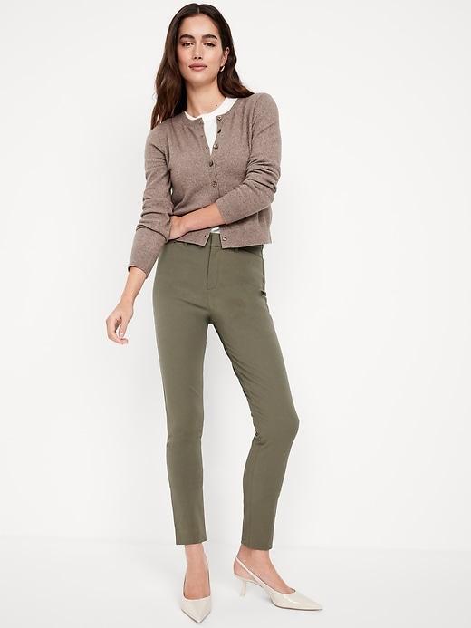 High-Waisted Pixie Skinny Ankle Pants Product Image