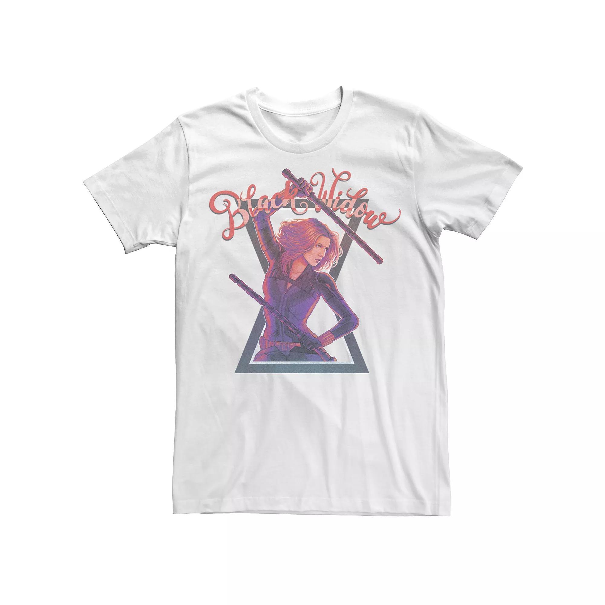 Men's Marvel Widow Stance Tee,  Product Image
