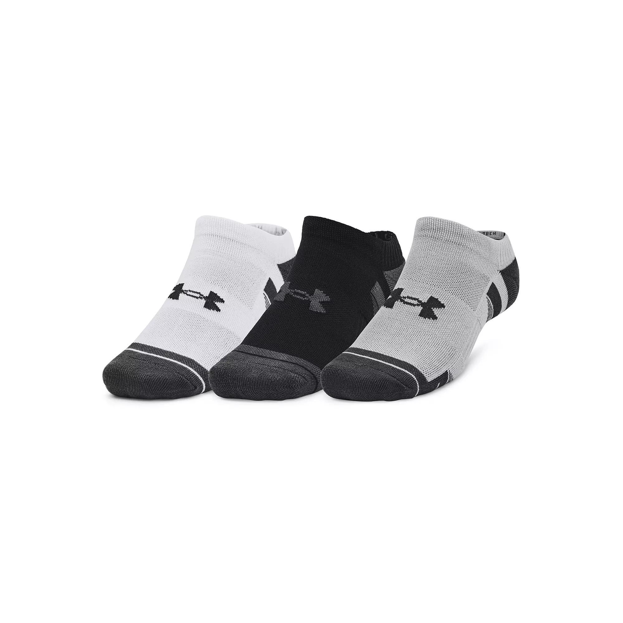 Men's Under Armour Performance Tech 3-Pack No Show Socks,  Product Image