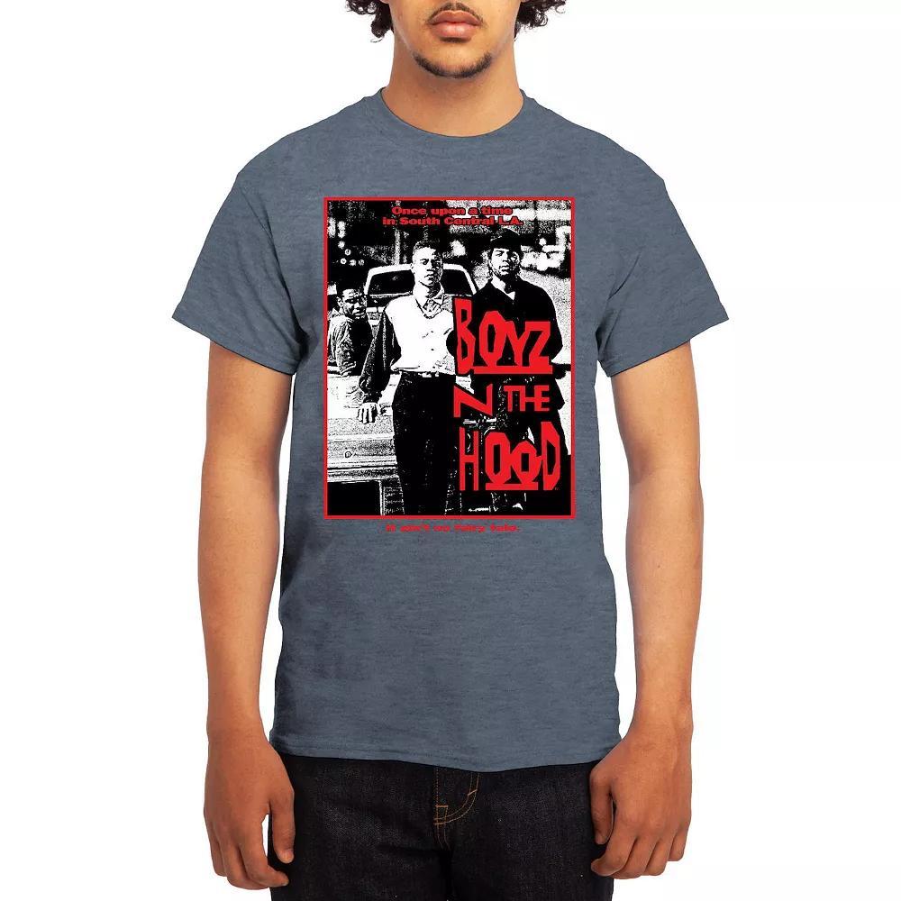 Men's Boyz N' The Hood Tee, Size: XXL, Lt Blue Product Image