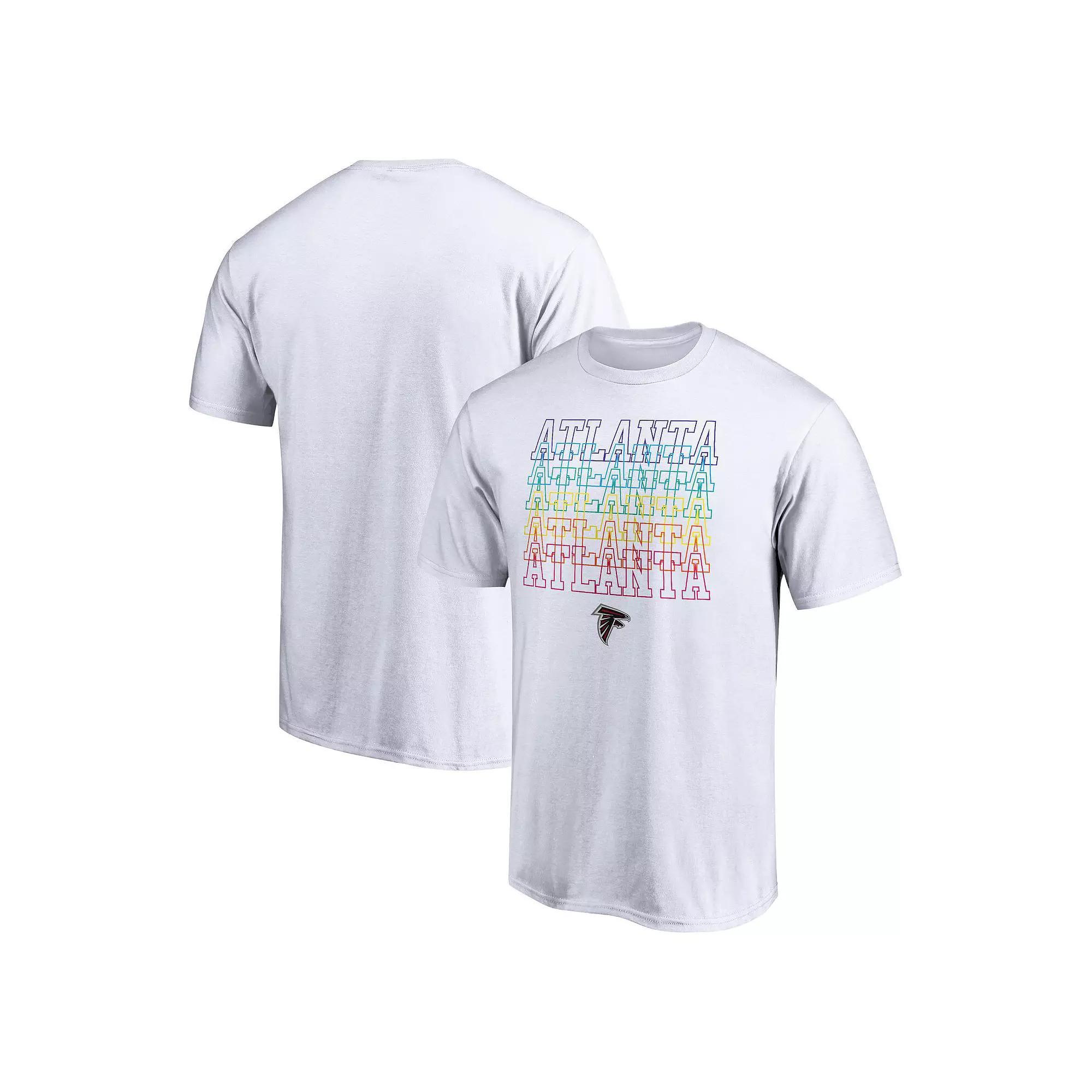 Men's Fanatics Branded White Atlanta Falcons City Pride T-Shirt, Size: XL Product Image
