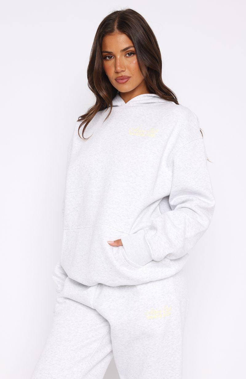 Active Club Oversized Hoodie Grey Marle Product Image