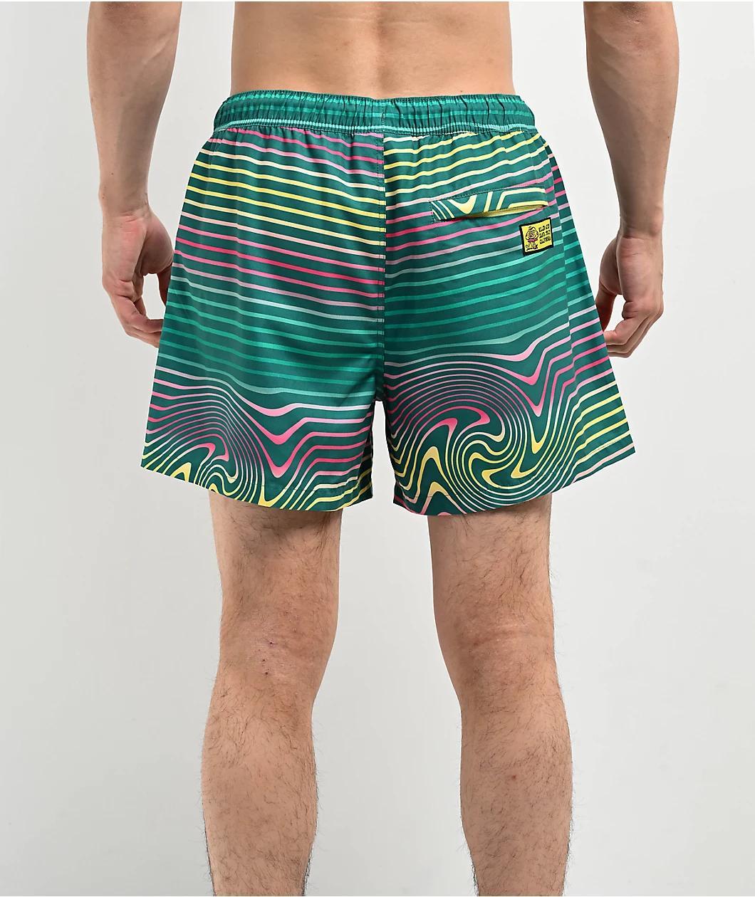 Killer Acid Magic Green Board Shorts Product Image