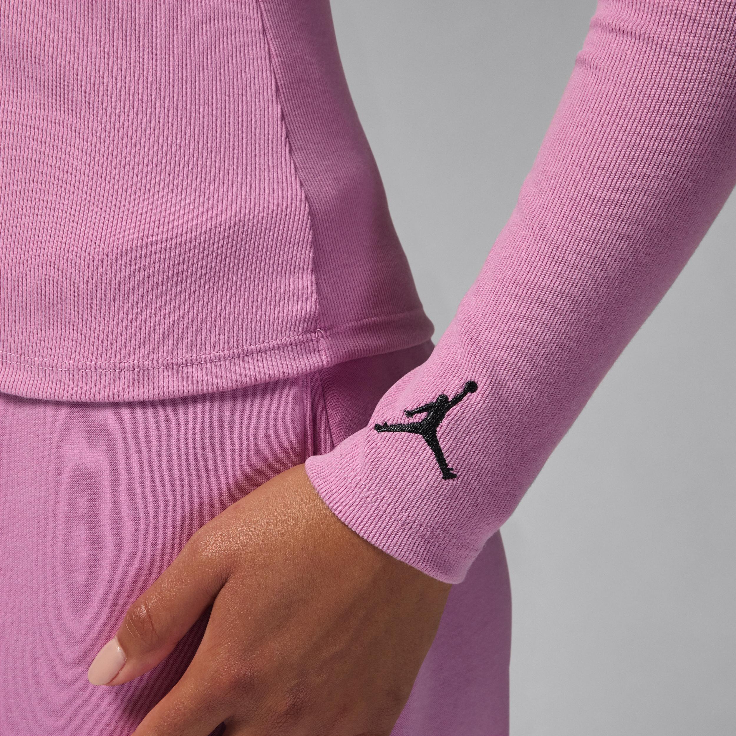 Jordan Women's Long-Sleeve Knit Top Product Image