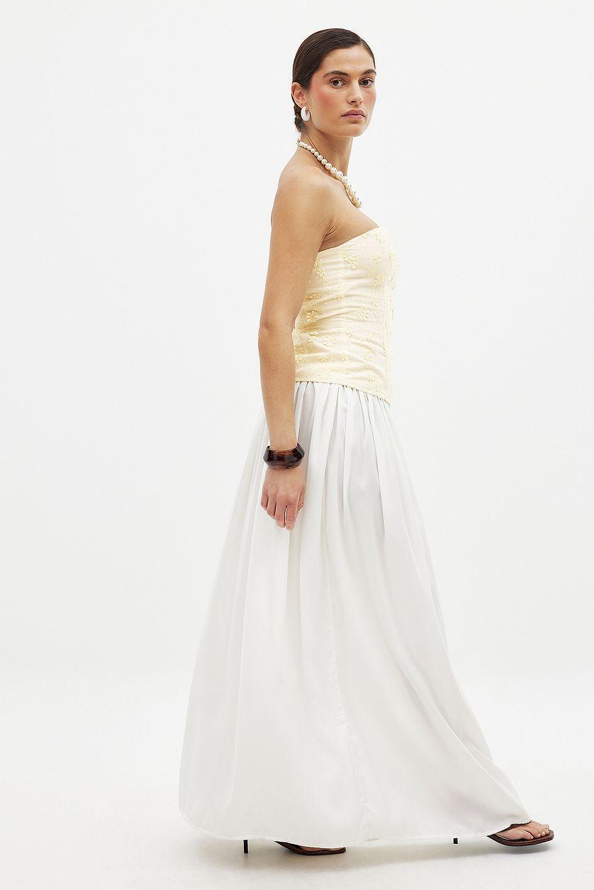 Embroidered Bandeau Top Product Image