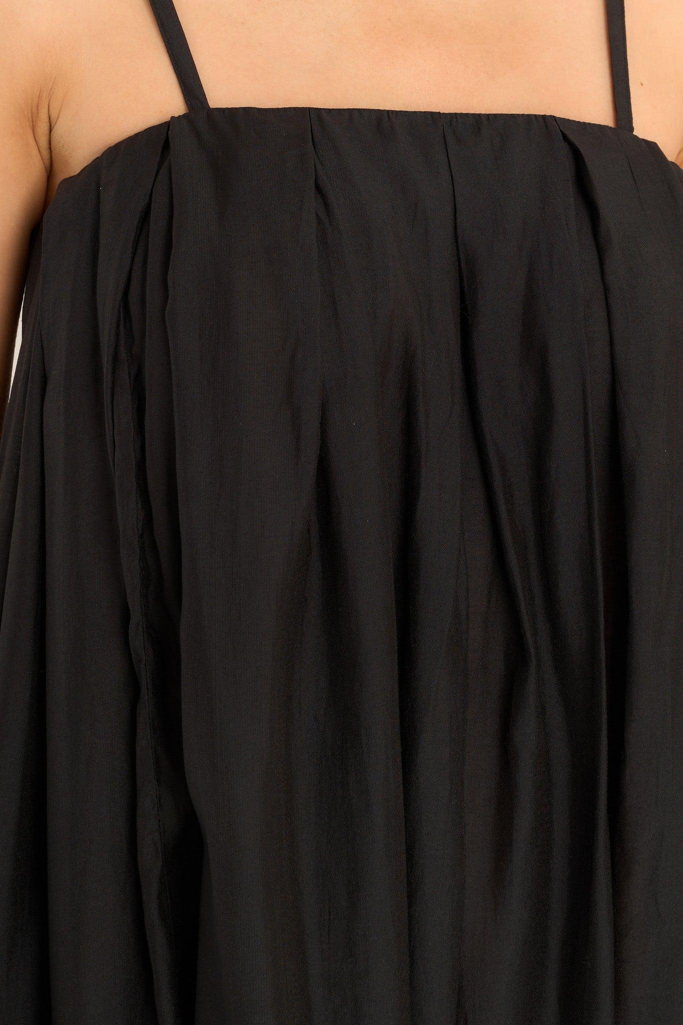 I Need Somebody Black Maxi Dress Product Image