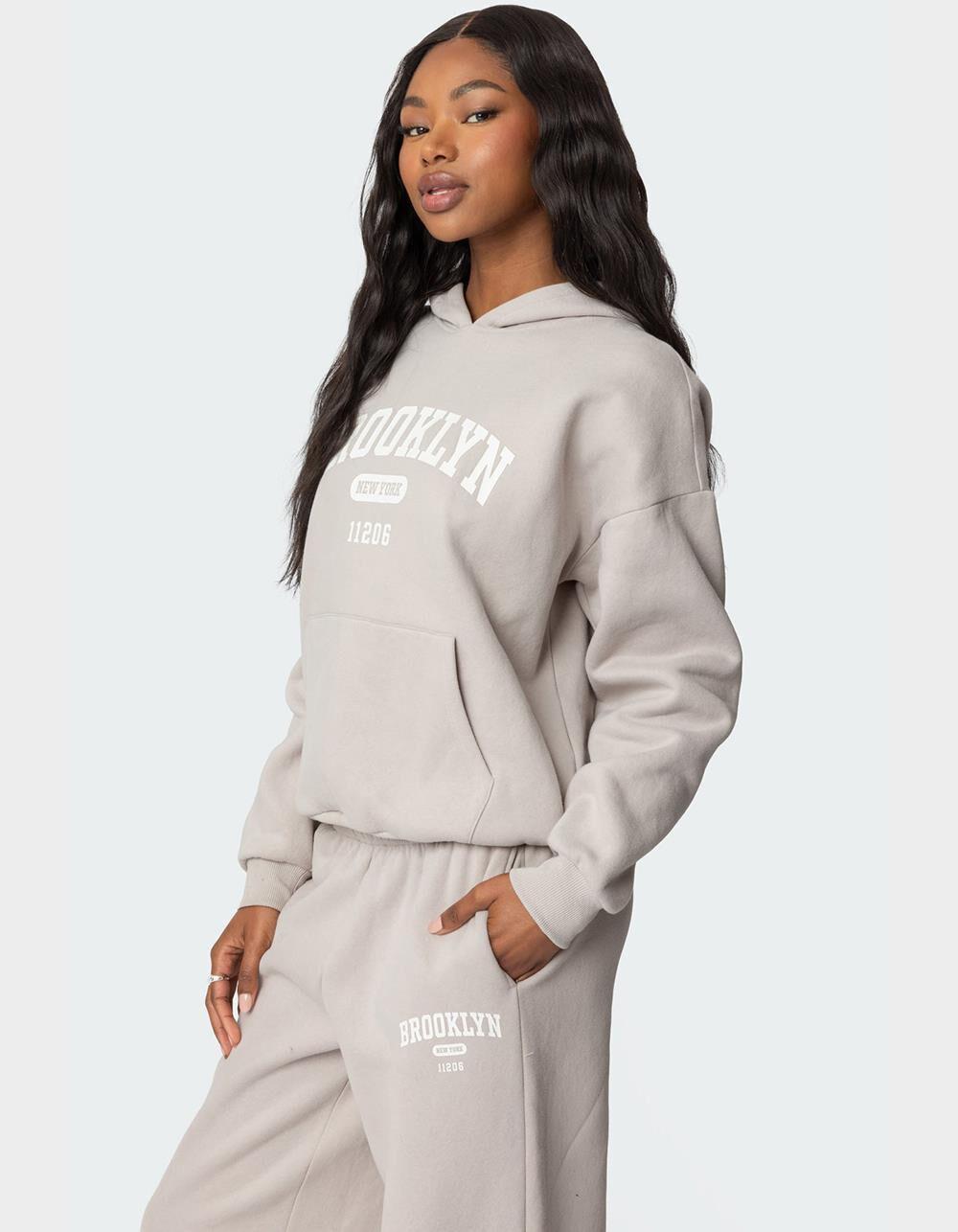 EDIKTED Brooklyn NY Hoodie Product Image