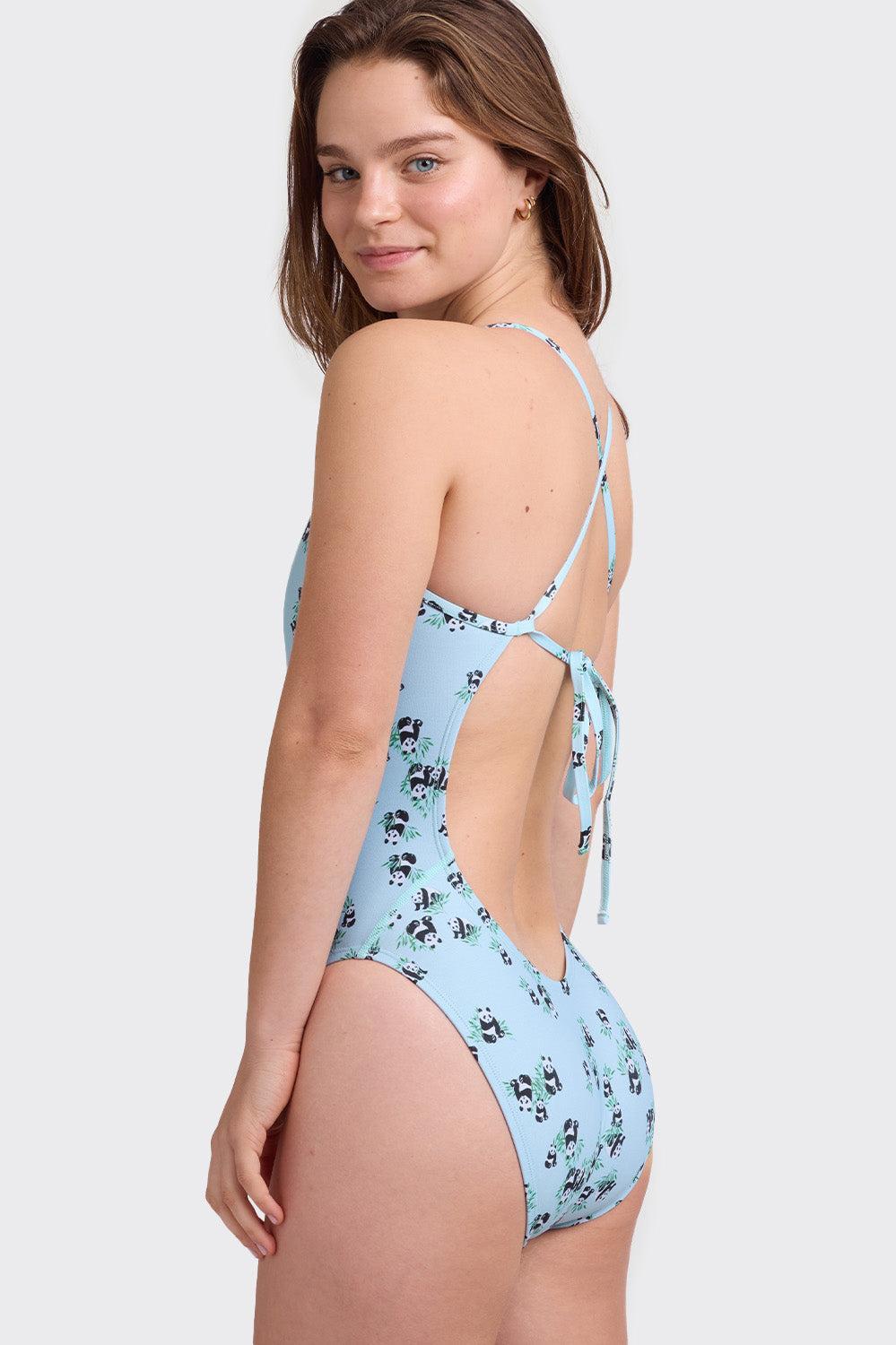 Jackson 4 Swim Onesie - Panda Female Product Image