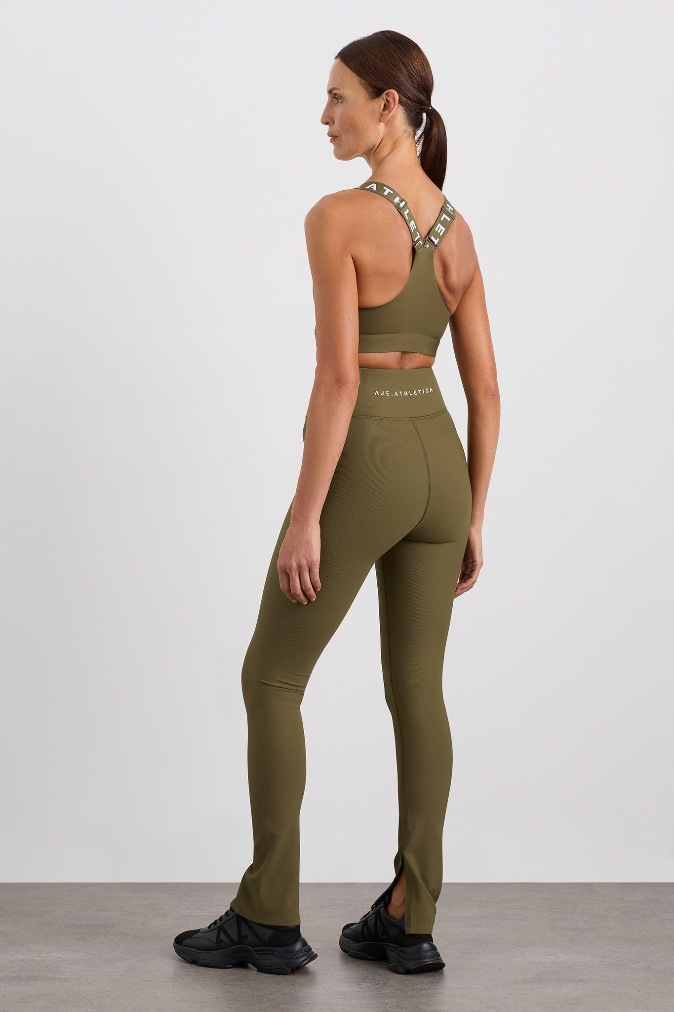 Zip Hem Full Length Legging 205 Product Image