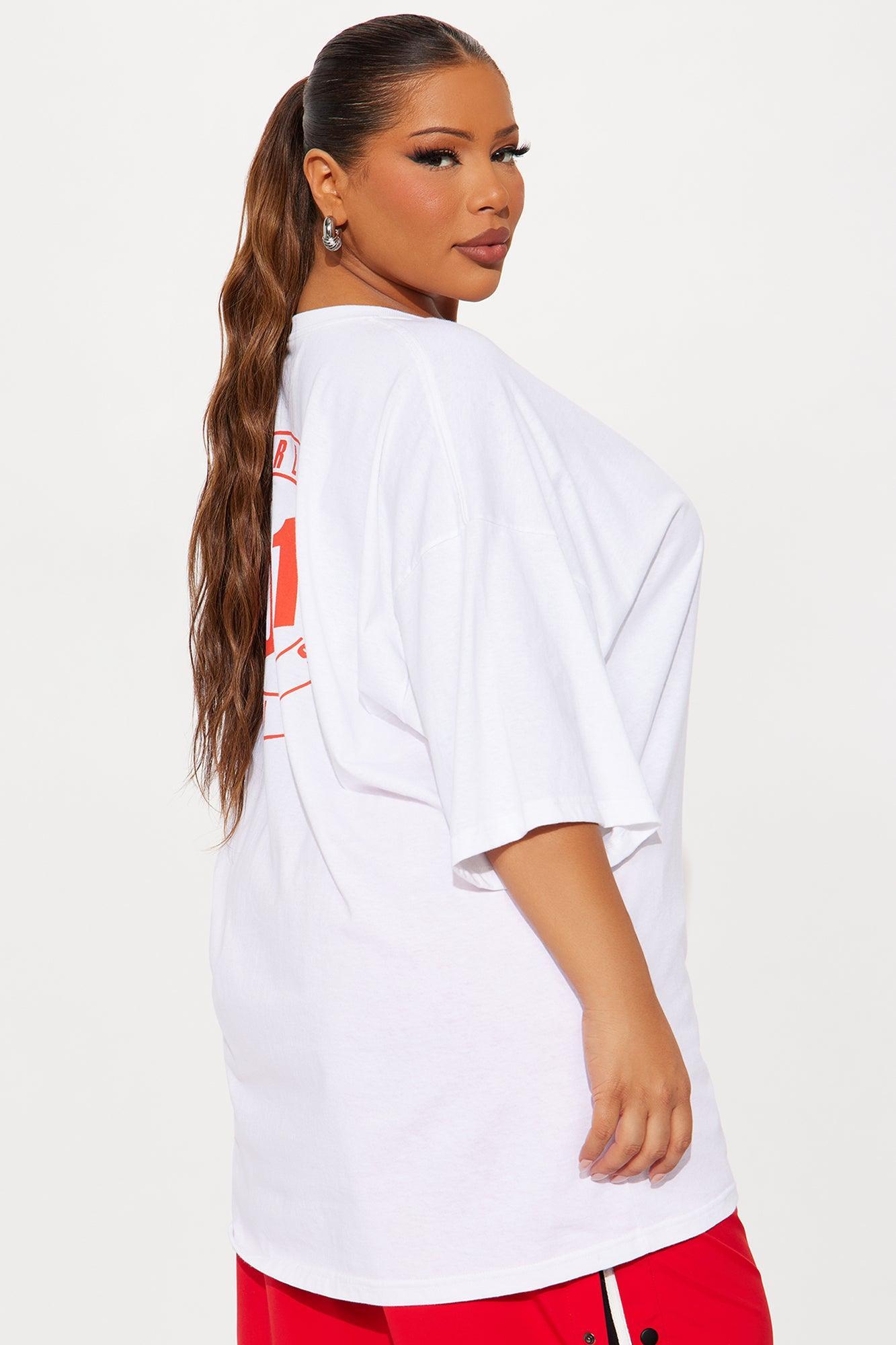 Beverly Hills 90210 Oversized Tee - White Female Product Image